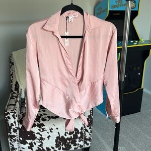 Victoria’s Secret NWT satin wrap top